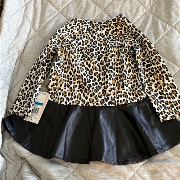 Juicy Couture Leopard Print Dress with Gold Zipper - Picture 4 of 4